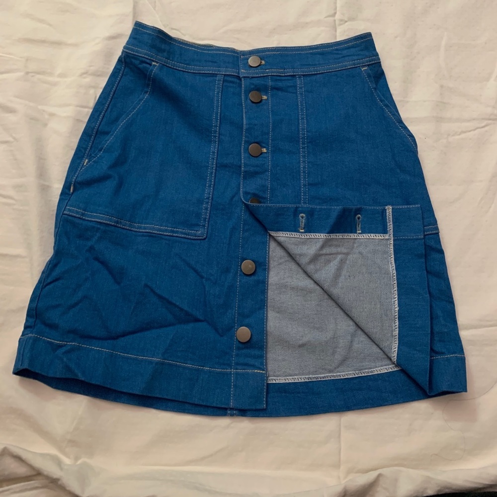 Brand new denim skirt